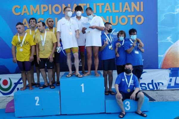 Team Marche - Campionati Italiani F.I.S.D.I.R. di nuoto a Pesaro